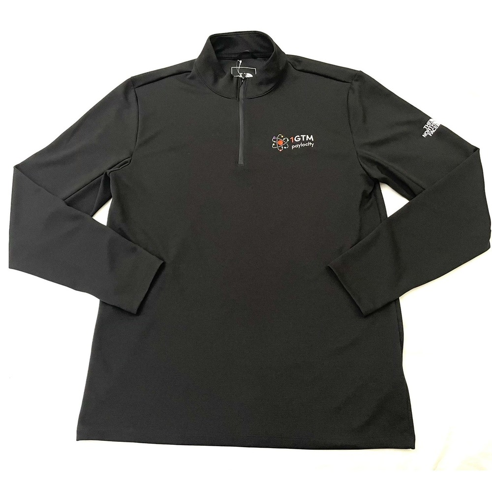 NWOT The North Face Ambition Performance 1/4 Zip Pullover‎ Medium Black